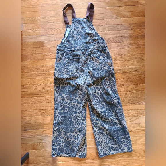 Cider Leopard Overalls - Picture 4 of 7